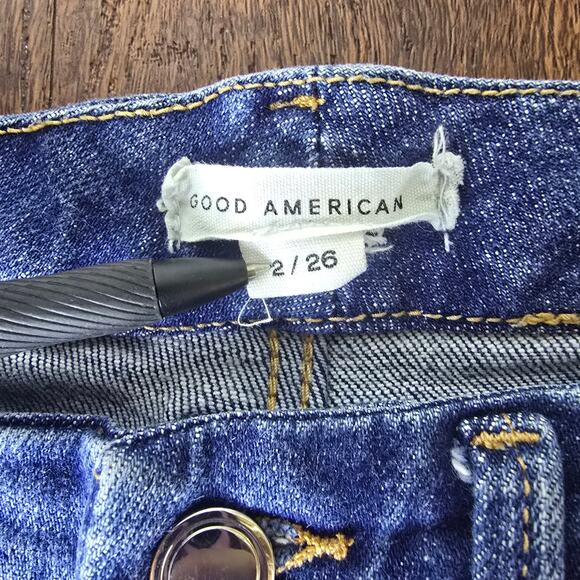Good American Good Legs Flare Jeans - Size 2/28 - Picture 11 of 12